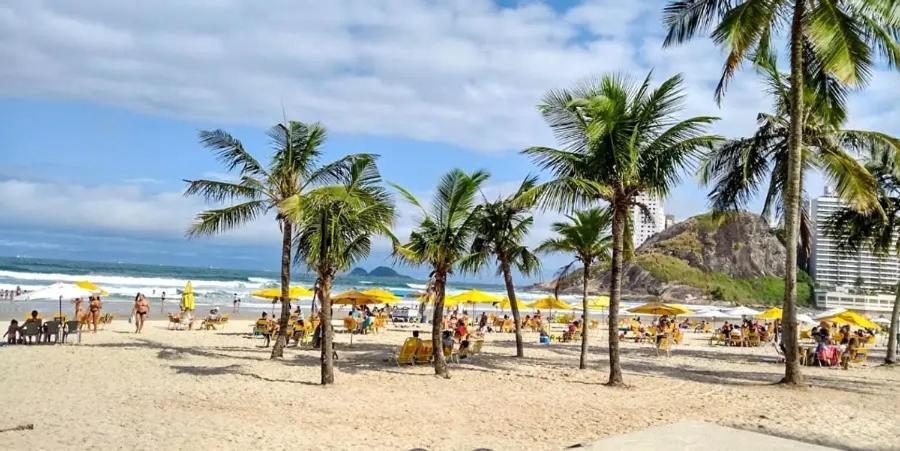 Apartamento Para Ate 8 Pessoas! 2 Quartos, Praia Da Enseada Гуаружа Екстериор снимка